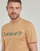 Textil Homem T-Shirt mangas curtas Timberland Camo Linear Logo Short Sleeve Tee Bege