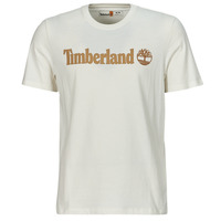 Textil Green T-Shirt mangas curtas Timberland Linear Logo Short Sleeve Tee Branco