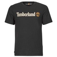 Textil Valley T-Shirt mangas curtas Timberland Linear Logo Short Sleeve Tee Preto