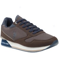 Sapatos Homem Sapatilhas U.S Polo Assn. Nobil003 Castanho