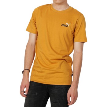 Textil Homem T-Shirt mangas curtas Puma 217627 Amarelo