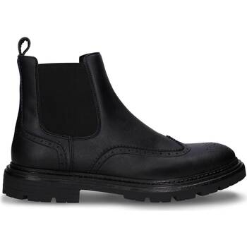 Sapatos Homem Botas WALLY YOUTH 2118 Sneaker Blu Casian_Black Preto