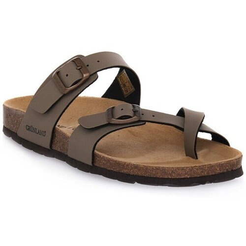 Sapatos Mulher Chinelos Grunland Tortora 40SARA Castanho