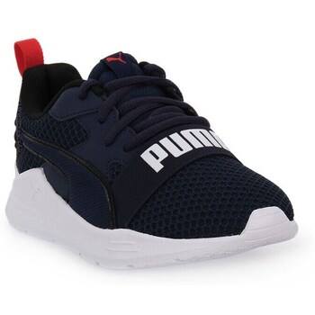 Sapatos Criança Sapatilhas Puma 03 Wired Run Pure Marinho