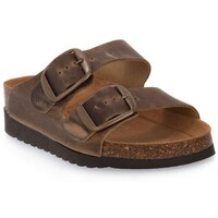 Sapatos Mulher Chinelos Grunland Beige 11HOLA Castanho