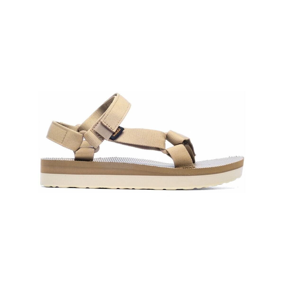 Sapatos Mulher Sandálias Teva Midform Universal Bege
