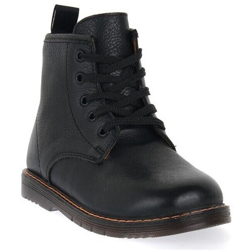Sapatos Criança Sapatilhas de cano-alto Grunland Nill Preto