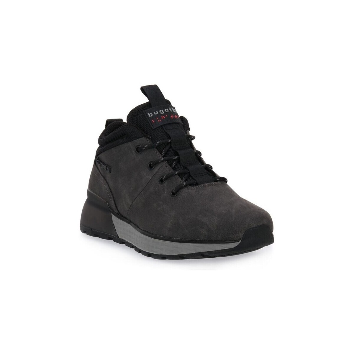Sapatos Homem Botas baixas Bugatti 1100 Plasmax Grafite