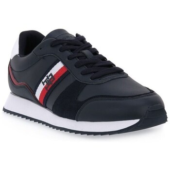 Sapatos Homem Sapatilhas Tommy Hilfiger Dw5 Lo Runner Marinho