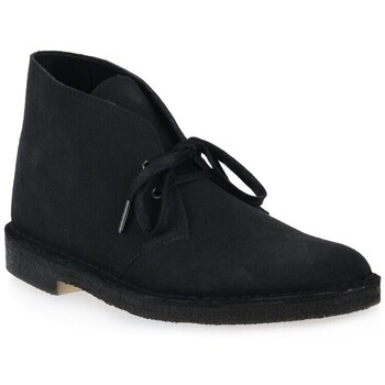 Sapatos Homem Botas baixas Clarks Desert Boot Navy Preto
