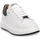 Sapatos Mulher Sapatilhas Keys WHITE BLACK Branco