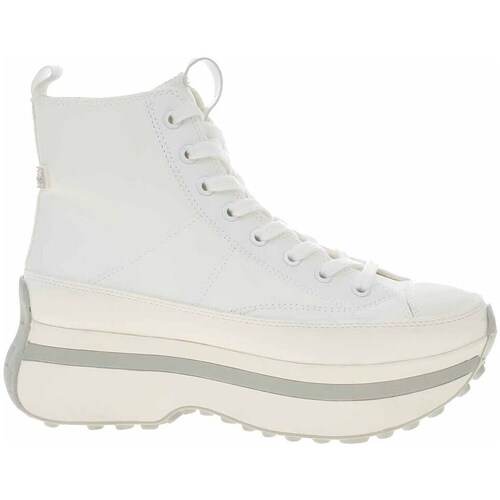 Sapatos Mulher Sapatilhas de cano-alto Tamaris White Branco
