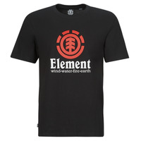 Textil Homem T-Shirt Forever mangas curtas Element VERTICAL SS Preto