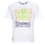 T-shirt con stampa in contrasto