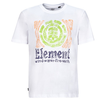 Textil Homem T-Shirt mangas curtas Element VOLLEY SS Branco