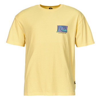 Textil Homem Mitchell And Nes Quiksilver TAKE US BACK BUBBLE SS Amarelo