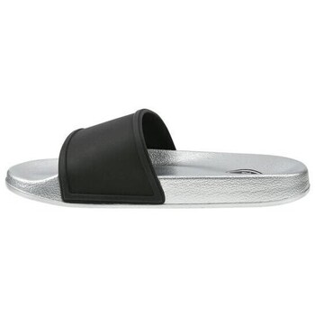 Colmar Slipper Plain Preto, Prateado