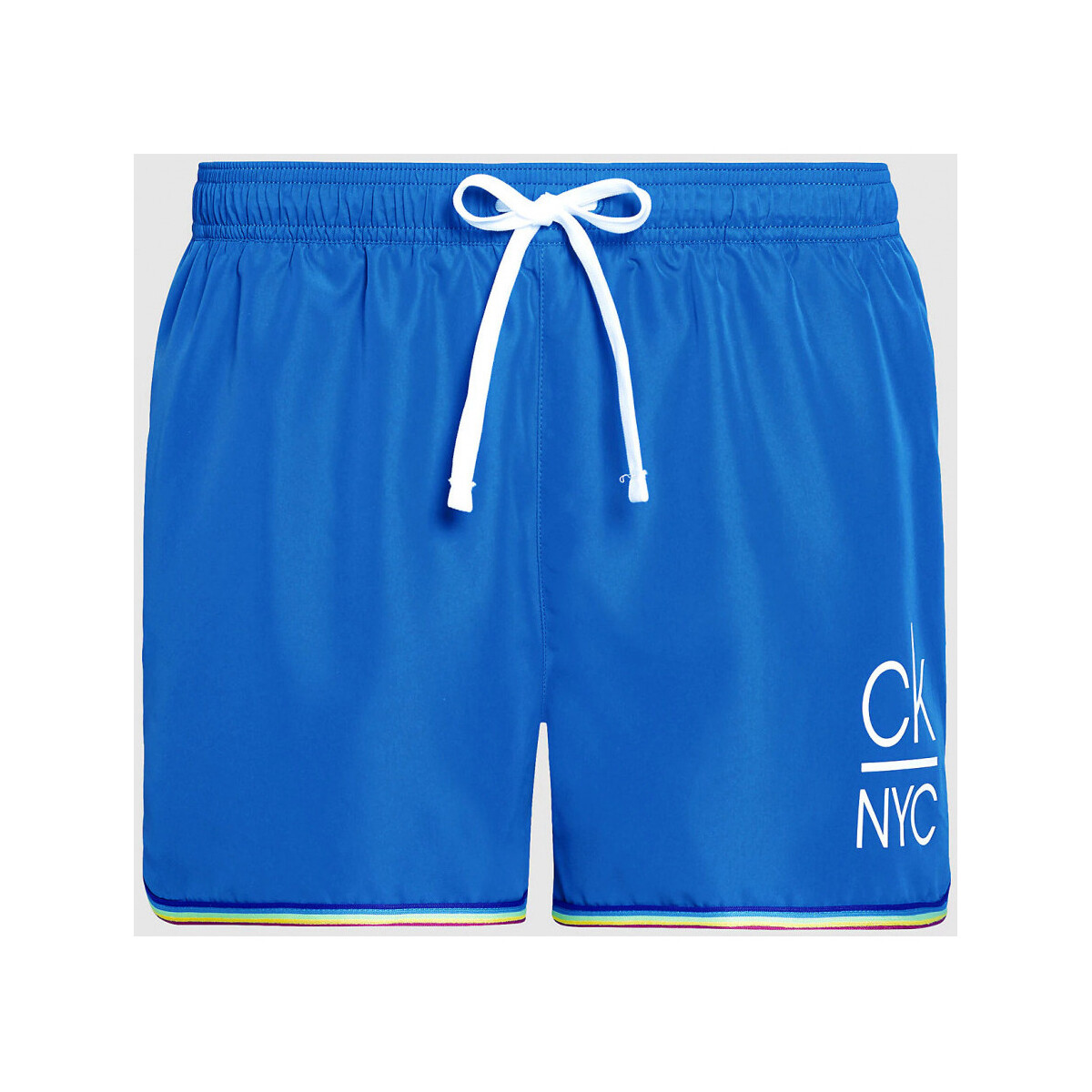 Textil Homem Fatos e shorts de banho Calvin Klein Jeans KM0KM00459 SHORT RUNNER-CJR SNORKEL BLUE Azul