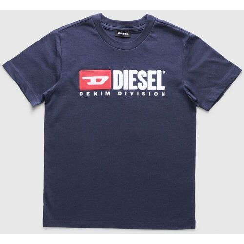 Textil Criança T-shirts NORTH e Pólos Diesel T-JUSTDIVISION 00J47V 00YI9-K80A Azul