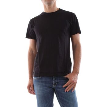 Textil Homem T-shirts e Pólos Bomboogie TM6344 T JORG-90 BLACK Preto