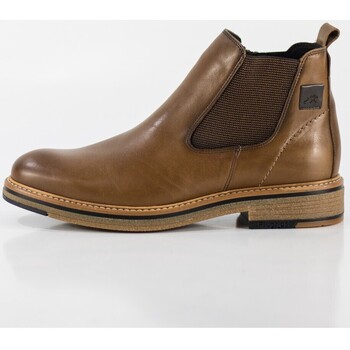 Sapatos Homem Botas Fluchos Botines  en color marron para Castanho