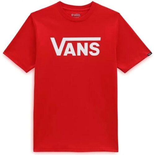 Textil Criança T-shirts e Pólos Vans VN000IVFBWH1-RED Vermelho