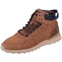Sapatos Homem Botas baixas Bullboxer Tan Cognac Nubuk Mesch Castanho
