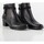 Sapatos Mulher Botas Dorking Botines  en color negro para Preto