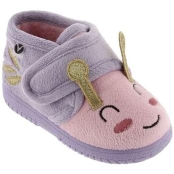 Sapatos Criança Pantufas bebé Victoria Par Y Medio Violeta