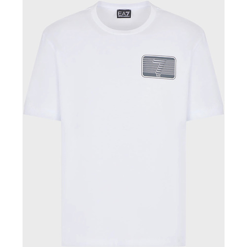 Textil Homem T-Shirt mangas curtas Emporio Armani  Branco