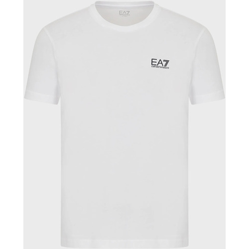 Textil Homem T-Shirt mangas curtas Emporio Armani  Branco