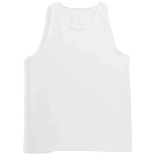 Textil Homem T-Shirt mangas curtas 4F 4FSS23TSLEM01710S Branco
