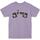 Textil Homem T-Shirt mangas curtas Grimey  Violeta