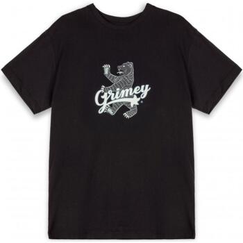 Textil Homem T-Shirt mangas curtas Grimey  Preto