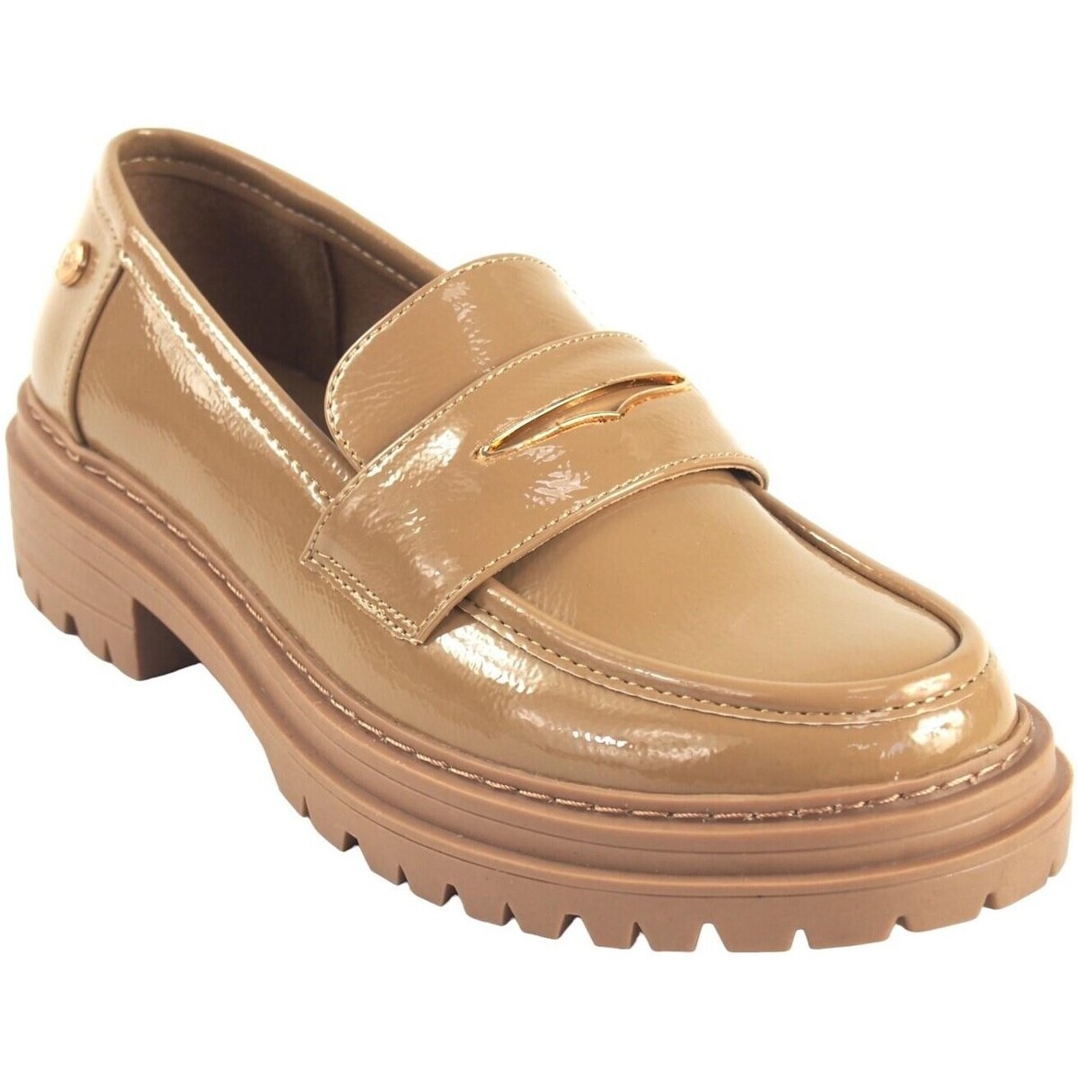 Sapatos Mulher Multi-desportos Xti Sapato feminino  142001 taupe Branco