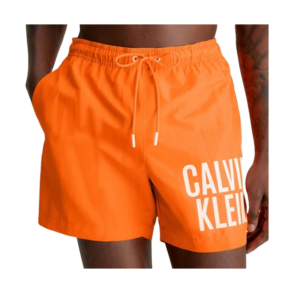 Textil Homem Fatos e shorts de banho Calvin Klein Jeans  Laranja