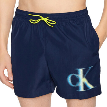 Textil Homem Fatos e shorts de banho Calvin Klein JEANS Bottoms  Azul
