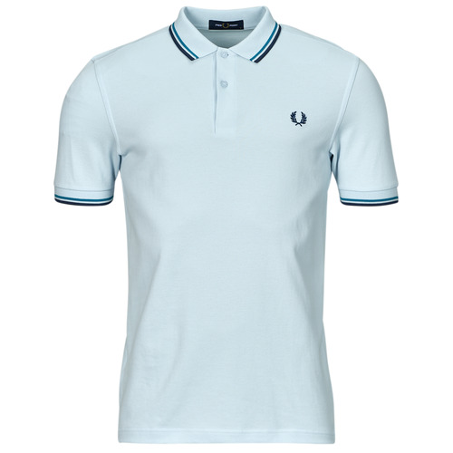 Textil Homem Calvin Klein Jea Fred Perry TWIN TIPPED FRED PERRY SHIRT Azul / Marinho