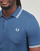 Textil Homem Polos mangas curta Fred Perry TWIN TIPPED FRED PERRY SHIRT Azul / Branco