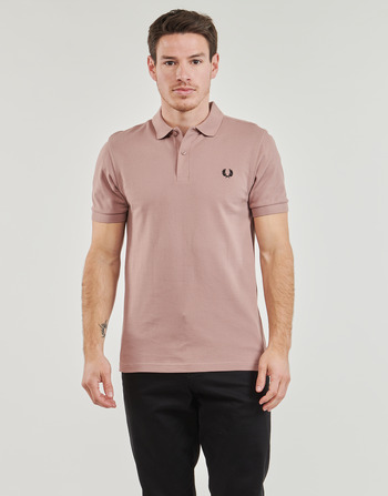 Fred Perry PLAIN FRED PERRY SHIRT Rosa / Preto