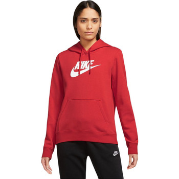 Textil Mulher Sweats chart Nike Sportswear Club Fleece Vermelho