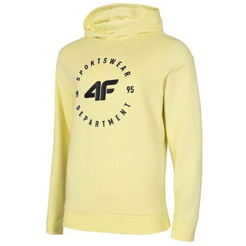 Textil Homem Sweats 4F H4L22BLM01873S Amarelo