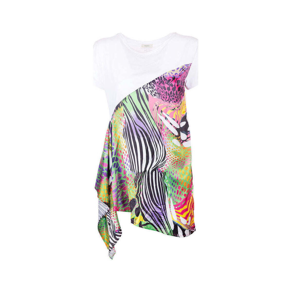 Textil Mulher T-shirts e Pólos Fracomina FR23ST3020J400R8-1-1 Branco