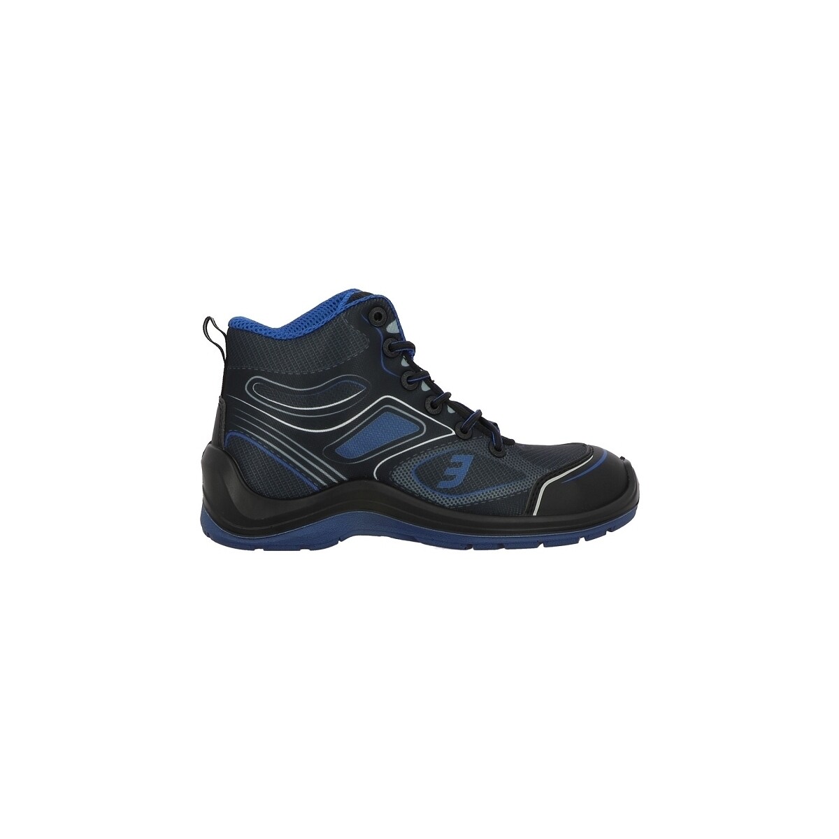 Sapatos Homem Sapato de segurança Safety Jogger FLOW S1P MID Azul