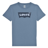 Te7-5 Rapaz T-Shirt mangas curtas Levi's BATWING TEE Azul