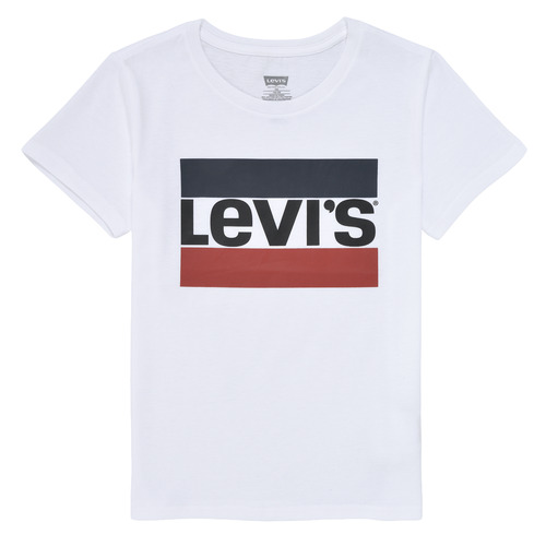 Textil Rapariga Novidades da coleção Levi's SPORTSWEAR LOGO TEE Branco