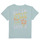 Textil Rapariga T-Shirt mangas curtas Levi's OCEAN BEACH SS TEE Azul / Pastel / Laranja / Pastel