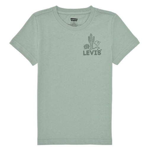 Textil Rapaz T-Shirt mangas curtas Levi's CACTI CLUB TEE Azul