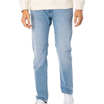 Textil Homem Calças Jeans Solution Lee  Azul