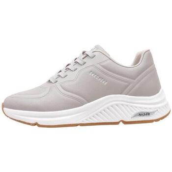 Sapatos Mulher Sapatilhas Skechers ARCH FIT S-MILES - MILE MAKERS Cinza